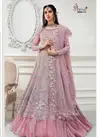 SHREE FEB Latest Designer Heavy Festive Wear Butterfly Net With Heavy Work Pakistan Salawar Suit Collection